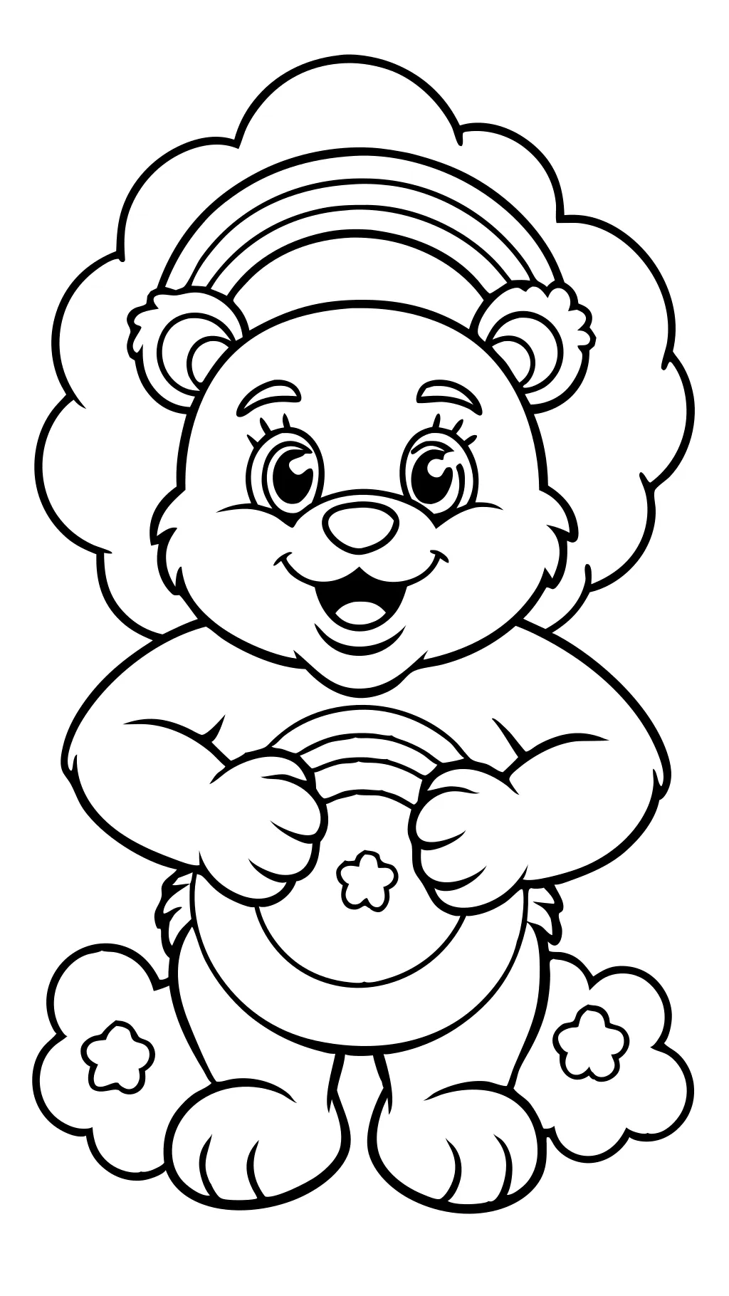 Páginas para colorear imprimibles Bears